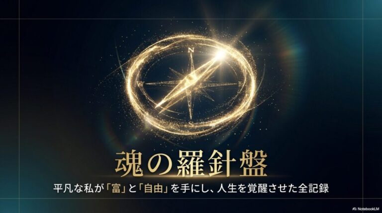 【告白】なぜ、平凡な私が「富」と「魂の羅針盤」を手に入れ、自由な投資家になれたのか？
